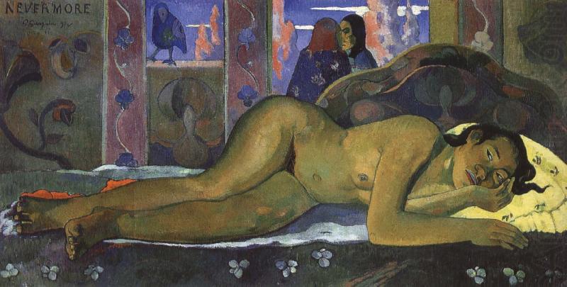Paul Gauguin Nevermore china oil painting image